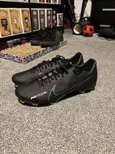 Nike Football Boots Mens Black UK Size 8 Air Zoom Vapour 15 Academy
