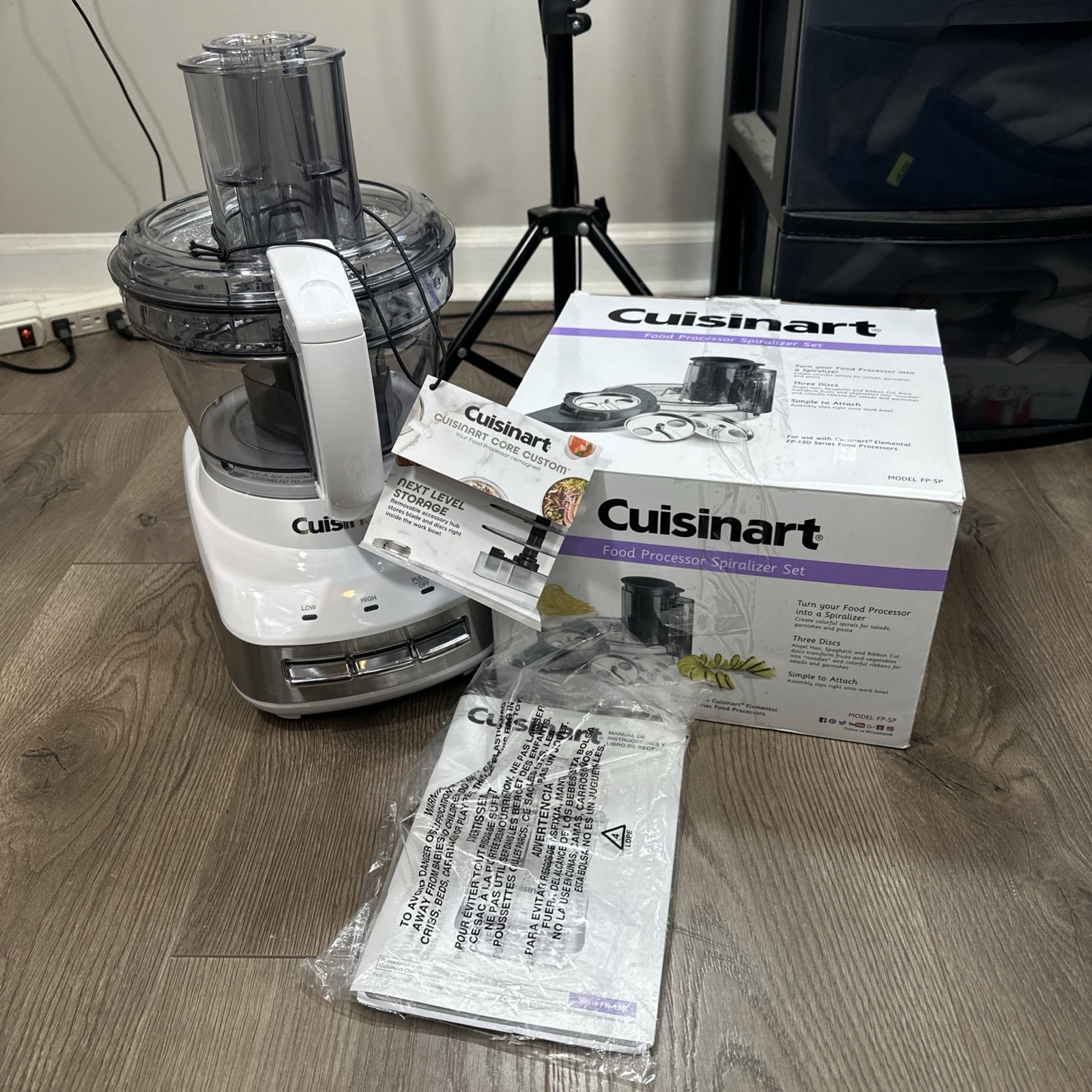 Cuisinart FP-110 Core Custom 10-Cup Food Processor W/ Spiral
