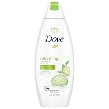 Dove Body Wash 11 Ounce Go Fresh Cucumber  Green Tea, 12 Fl Oz Pack of 2 