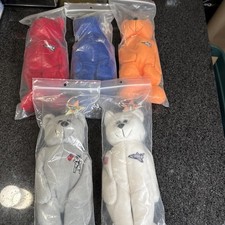 Lot Of 5 Bammers Space Shuttle Plush Bears Set New With Star Tags And Bags