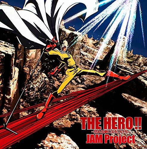 JAM Project THE HERO Ikareru Kobushi ni Hi wo Tsukero From Japan CD 4tracks