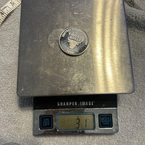 1991 CHICAGO BULLS Eastern Conference Champs 1 Troy Oz .999 Silver