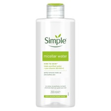 Kind to Skin Cleansing Water Micellar 90% hydration boost facial cleanser and
