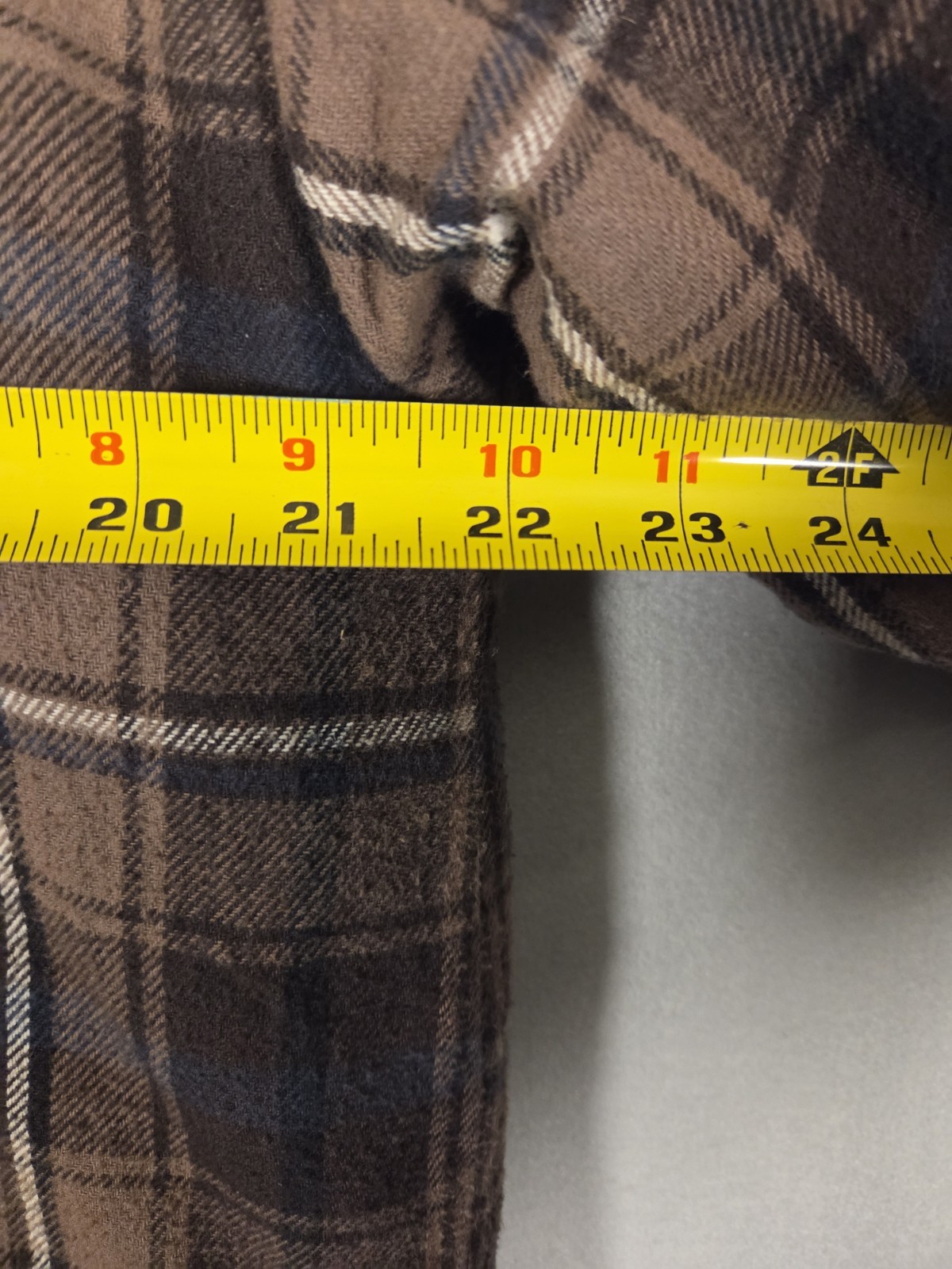 RUGGED POINT Authentic Flannel Jacket Button Down… - image 7