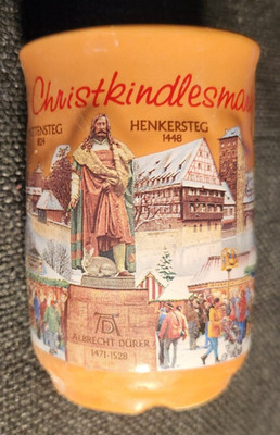 MOHABA Becher Glühwein Nürnberger Christkindlesmarkt 3D 2012