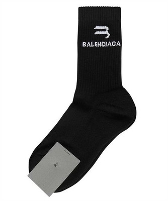 Balenciaga Logo Socks Black 659278 372B4 1000000926 29559031