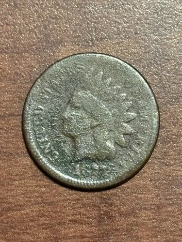 🔥1877 Indian Head Cent, KEY DATE, Good Condition, BID TO WIN🔥