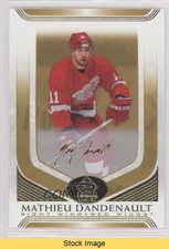 2020-21 Upper Deck SP Signature Edition Legends Gold Mathieu Dandenault READ 8tn