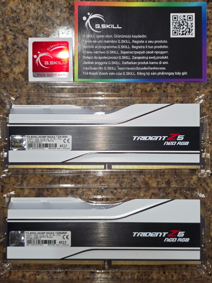 G.SKILL TRIDENT Z5 NEO RGB 32GB (2x16GB) 6000 *30-36-36* (AMD EXPO