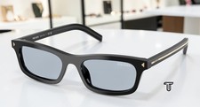 PRADA PR D05S 16K30W Black Blue Grey 52 mm Women's Sunglasses
