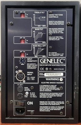 GENELEC 1030A パワードモニタースピーカー Genelec 1030A Studio Monitors for sale online | eBay