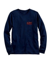 Tin Haul Western Shirt Mens L/S Desert Navy 10-078-0300-0811 BU