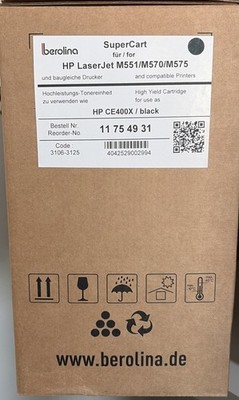 HP Tonerkartusche 507A, schwarz CE400X für HP LaserJet Pro 500 color MFP M570dn