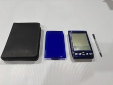 Handspring Visor Neo Translucent Blue Palm OS PDA w/ Stylus Tested Work 33