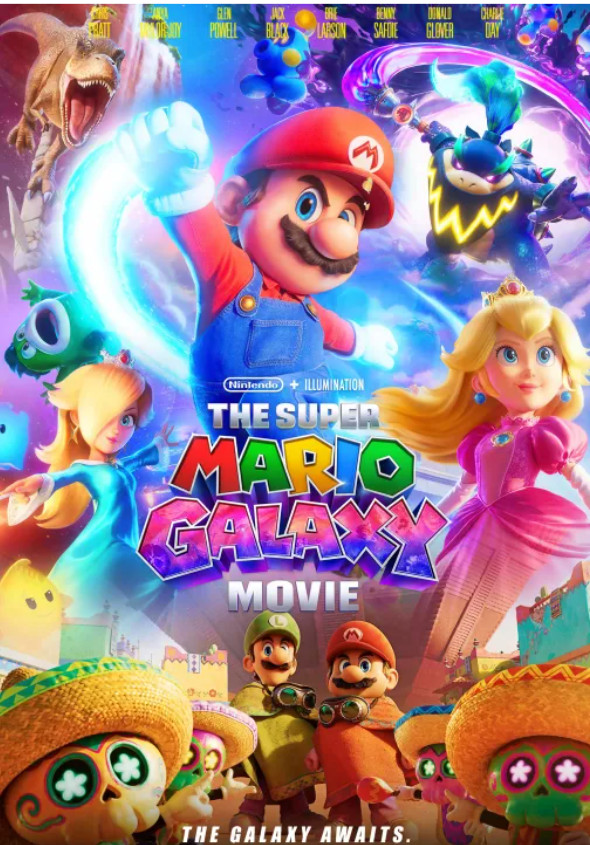 DVD The Super Mario Galaxy Movie (2026) English Subtitle HD Quality Free Region