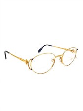 Chopard 23K Gold Plated Mille Migila Logo Rec...