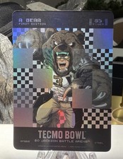 Bo Jackson Battle Arena Tecmo A BEAR BP663 Bobby Hebert 1st Ed Steel 85 Power