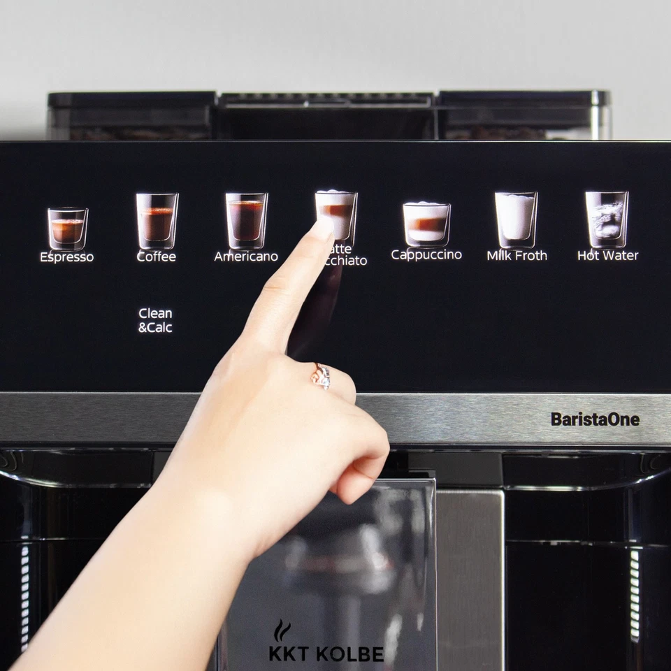 Macchina da caffè automatica Macchina per caffè espresso Sistema per latte - Immagine 3 di 4