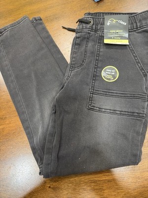 Boys Art Class Black 8 Husky Super Skinny Pants NWT 