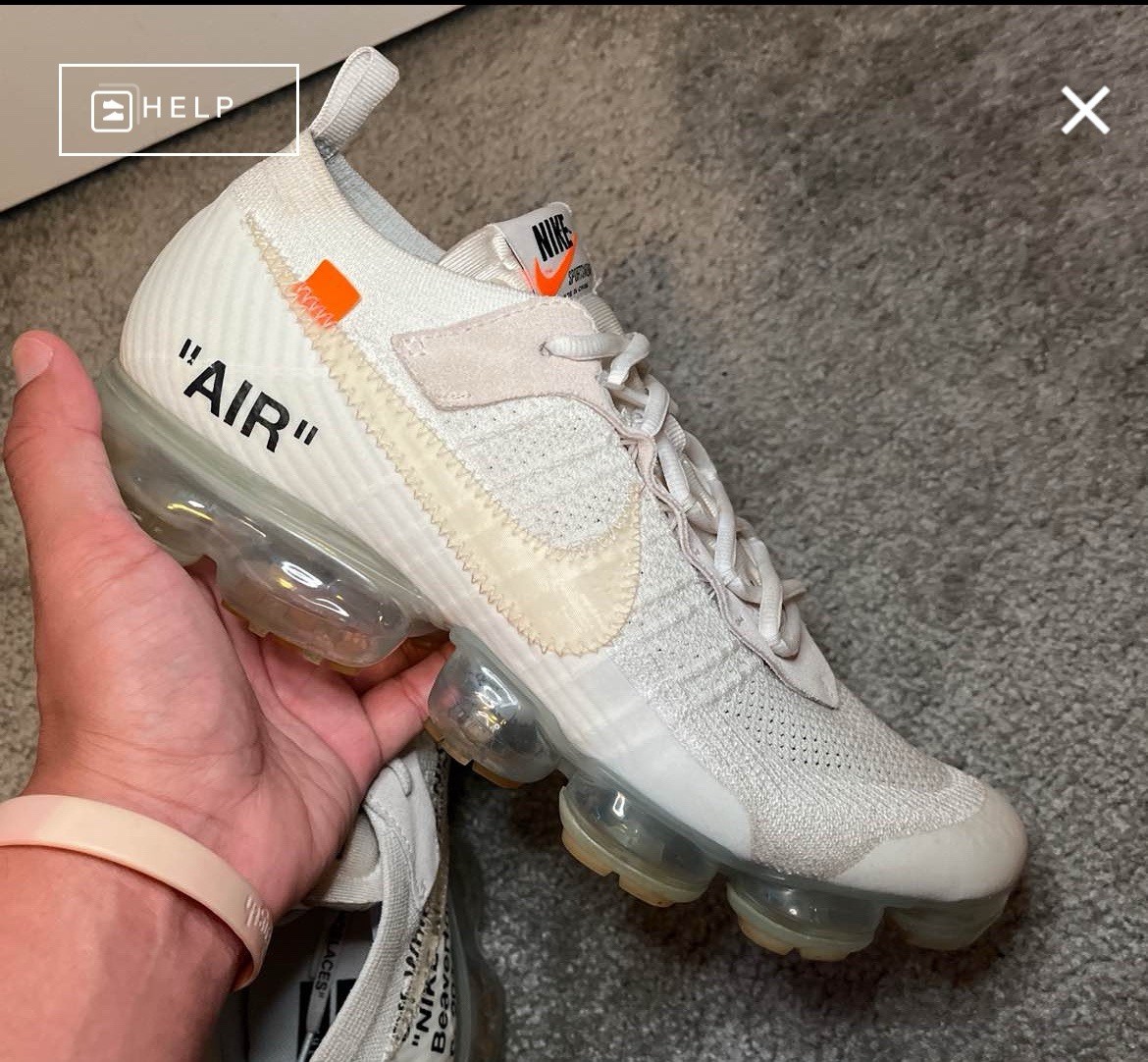 OFF WHITE X NIKE nike off white x air vapormax parte 2