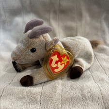 Ty Beanie Baby Goatee the Goat 1999 Plush Toy with Hang Tag VTG