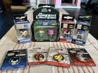 Funko Pocket POP! Keychain And Pin LOT Batman Superman Harley & More! New In Box