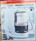 KRUPS BREWMASTER PLUS 10 CUP COFFEE MAKER WHITE NEW UNUSED