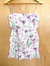 ASOS size 12 mini dress floral cottagecore milkmaidcore fairycore whimsicore