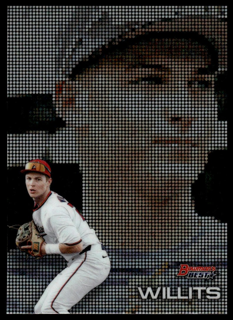 2025 Bowman's Best #P-21 Eli Willits Pixel Portraits