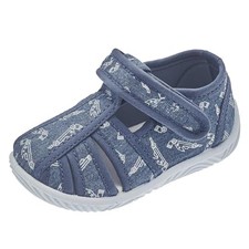 (TG. 31 EU) Chicco, Pantofola a strappo, Unisex - Bambini e ragazzi, Blu (1), 31