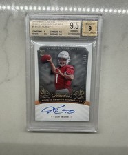 KYLER MURRAY 2019 PANINI FLAWLESS ROOKIE SHADOW SIGNATURES AUTO RC /25 BGS 9.5