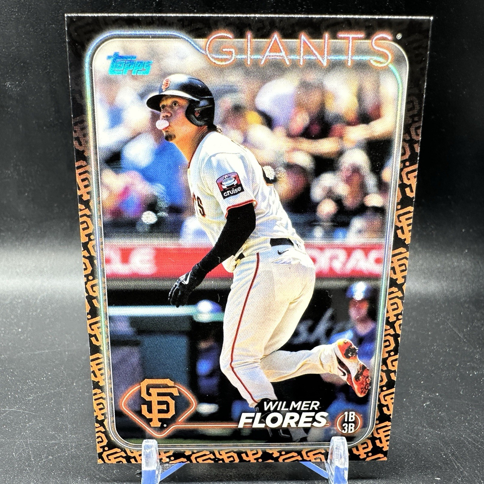 Wilmer Flores Team Color Border Variation 2024 Topps #234 SF Giants