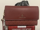 Michael Kors large flap wristlet wallet, Brandy NWT Authentic — photo 8