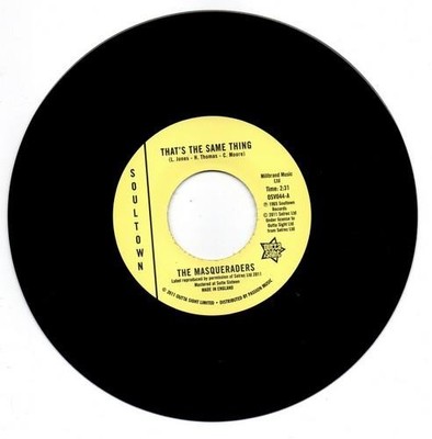 THE MASQUERADERS That's The Same Thing -New Northern Soul 45 (Outta Sight 60s 7''