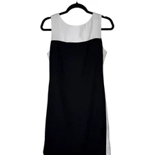 Dressbarn Color Block Dress Sleeveless Career Party Cocktail Dress Size 10 NEW