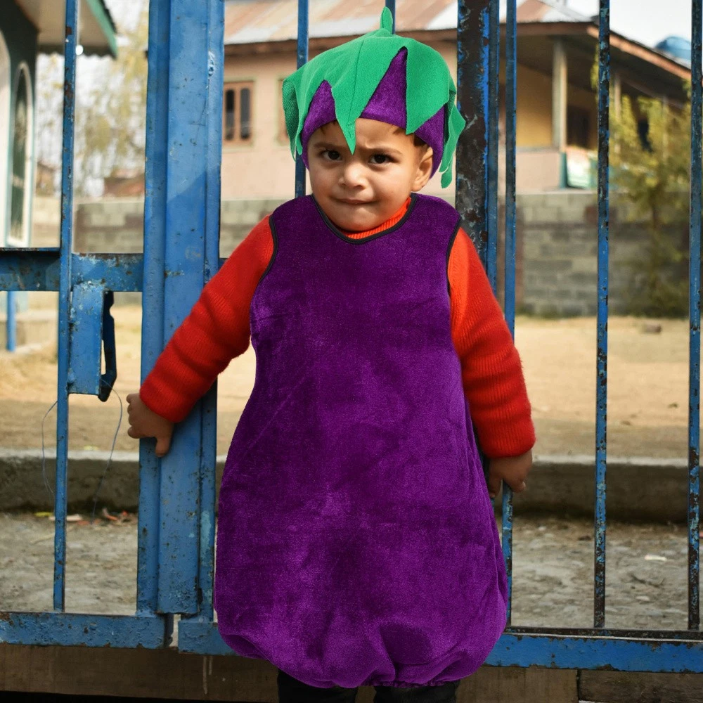 VETEMENTS Costume performance stile melanzana bambino cosplay decorazioni vestiti