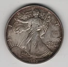 1990 WALKING LIBERTY AMERICAN EAGLE .999 FINE SILVER DOLLAR COIN 1oz. $1 USA
