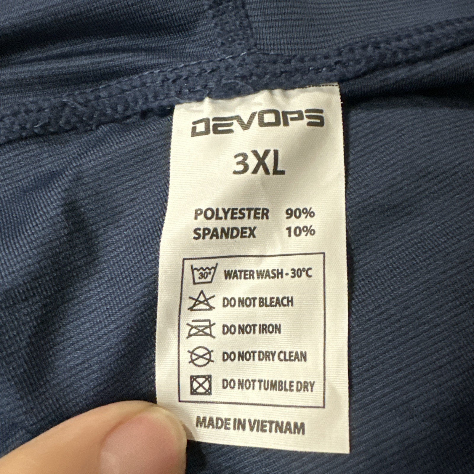 Devops Short Sleeve Performance Hoodie Shirt Lot … - image 8