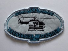 SA Police Airwing patch, light blue.