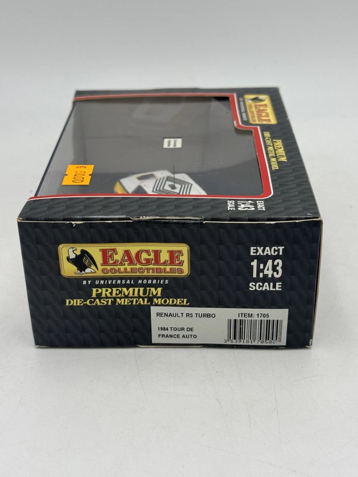DIE CAST " RENAULT R5 TURBO 1984  - TOUR DE FRANCE AUTO " UNIVERSAL HOBBIES 1... - Immagine 2 di 2