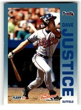 1992 Fleer 7-Eleven/Citgo The Performer #8 Dave Justice