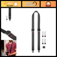 Adjustable Camera Strap - Sling, Neck  Shoulder Configurable, Quick Release, 20