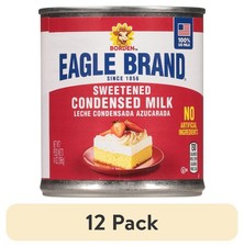Sweetened Condensed Milk 100 US Milk Gluten Free 14 oz Can 12 Pack