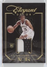 2021-22 Panini Noir Elegant Decor Rookie Jerseys Prime 14/25 Day'Ron Sharpe 9v7