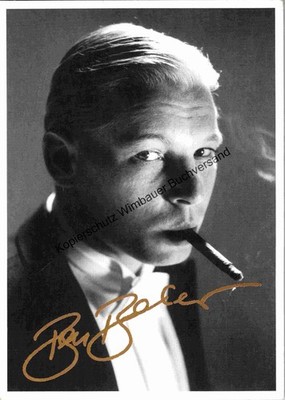 Autogrammkarte Ben Becker Becker, Ben :