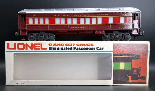 Coche de pasajeros Lionel 6-9557 calibre O Chicago y Alton Webster Groves  | Zustand: Used