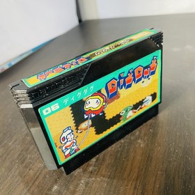 Dig Dug Nintendo Famicom Namco 1985 Japanese Version Action Retro Game