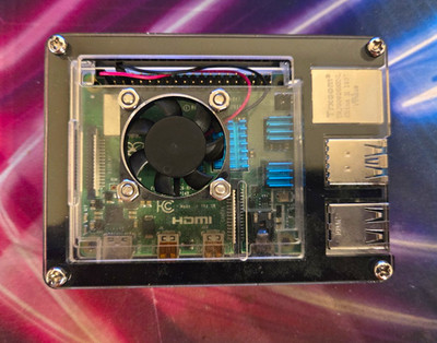 Raspberry Pi 4 4GB | Gehäuse + Lüfter | Netzteil | HDMI | 16GB SD | TOP