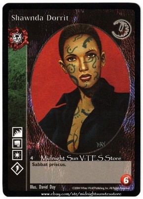 Shawnda Dorrit Brujah Antitribu Gehenna V:TES VTES Vampire CCG