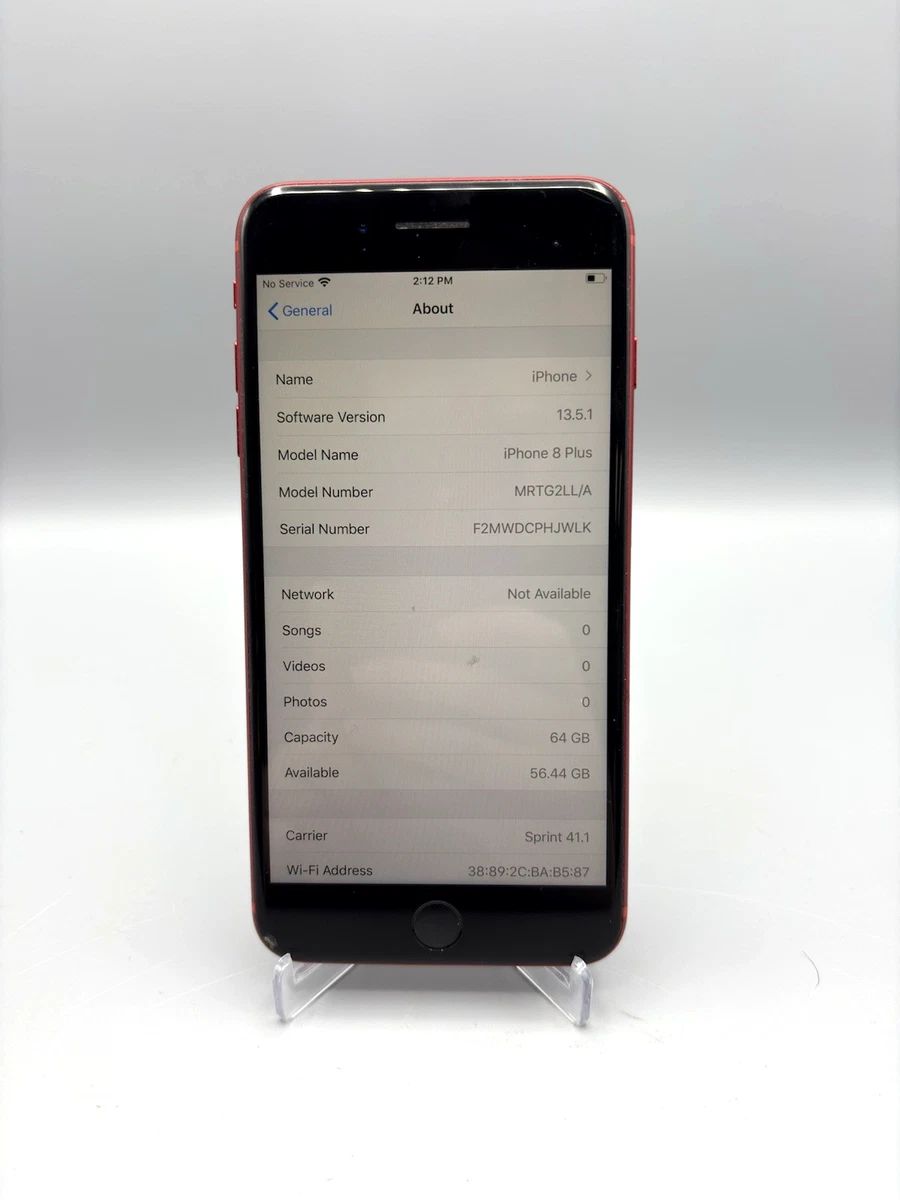 Apple iPhone 8 Plus Red Smartphones for Sale | Shop New & Used